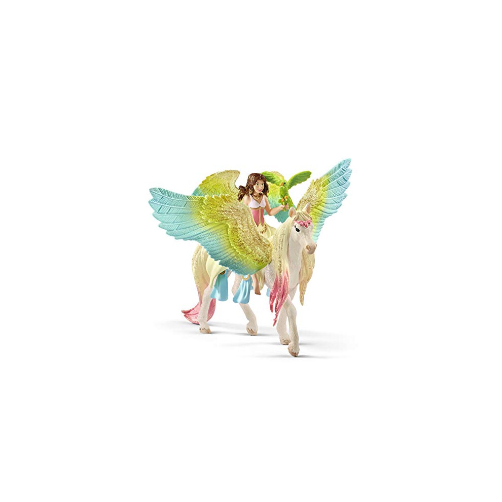 Bayala 70566 Fairy Surah with Glitter Pegasus, Multicolor, 16 x 15 x 18 cm