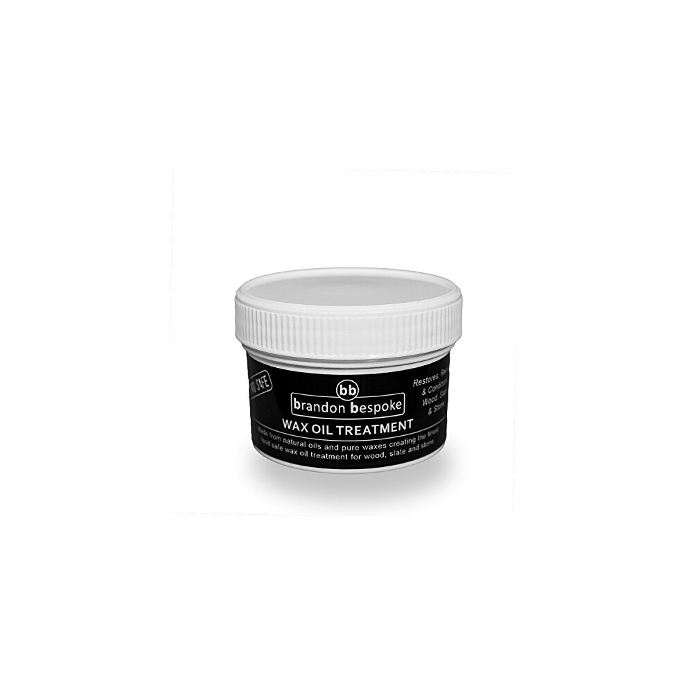 Wax Finishing Treatment (Food Safe) - Chopping Board Wax - 125Ml - Wax Oil Treatment - Brandon Bespoke - For Wood Slate & Stone 609788981145