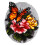 Latch Hook Rug Kit Floral Butterfly, Assorted, 49x61cm 1