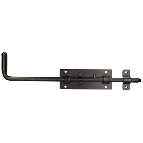 5907465912396 Bolt Latch, Black, 400 mm