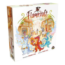 Cardboard Alchemy LDGD0011 Flamecraft Game, Multicoloured, Colourful