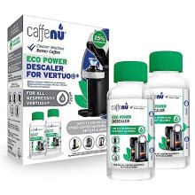Nespresso Vertuo Descaling Kit | 2 Bottles x 200ml Nespresso Descaler 4 Uses | Nespresso Descaling For Vertuoline & Single Serve Coffee Machines |