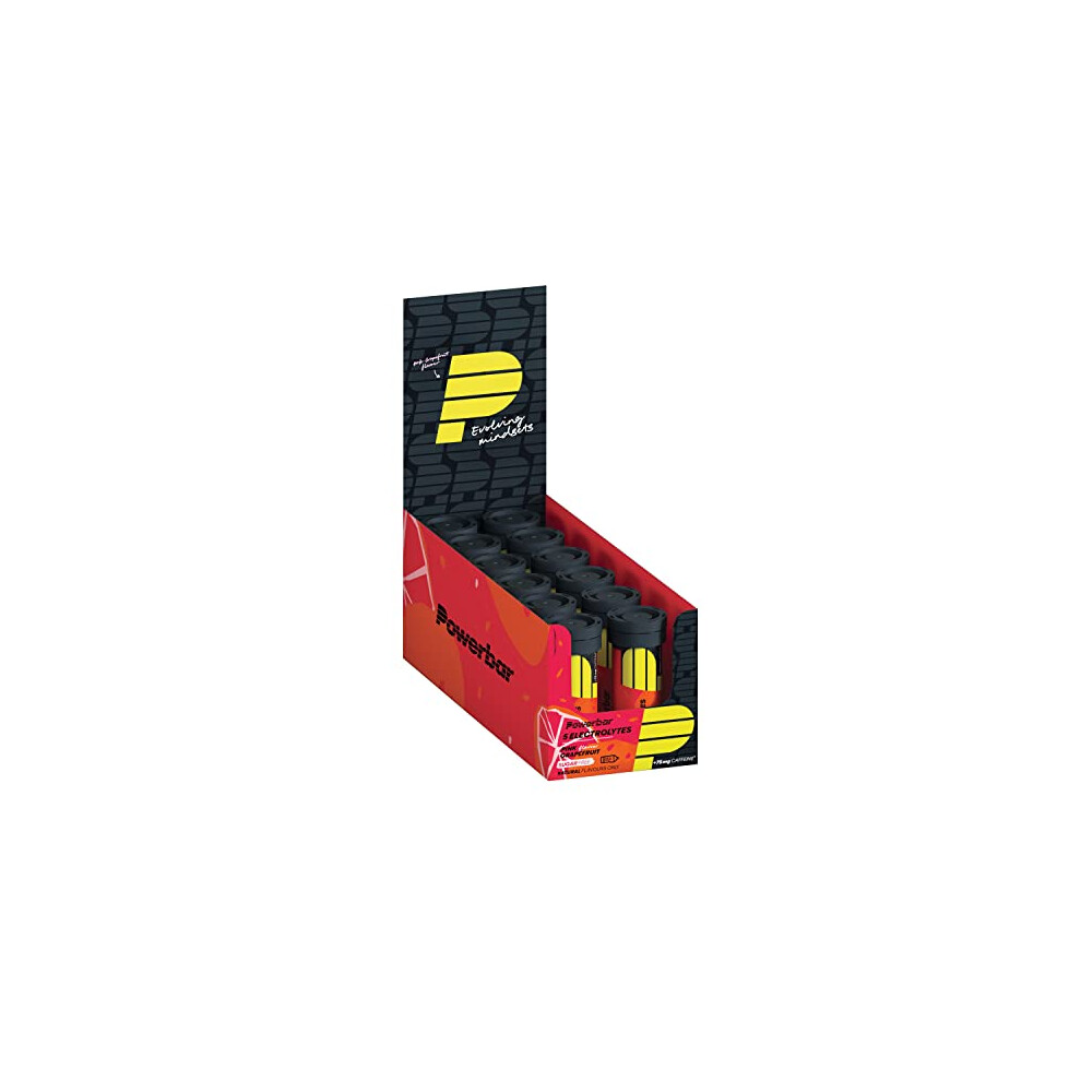 Power Bar Pink Powerbar 5 Electrolytes Grapefruit 12X10tabs - Effervescent Tabs Providing The Electrolytes + 75 Mg Caffeine