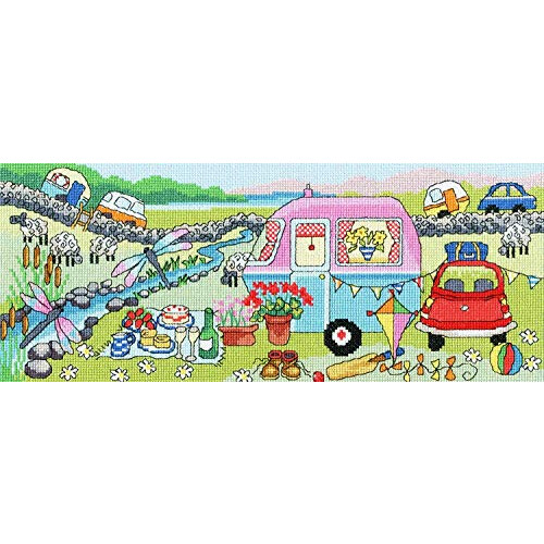 Bothy Threads Cross Stitch Kit - Caravan Fun