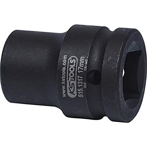 515.1317 Hexagon impact socket, short, 3/4", 17mm 2