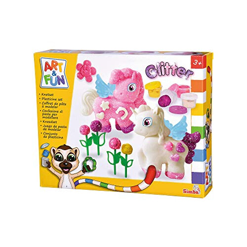 Simba 106326016 Art and Fun Unicorn Kneading Set