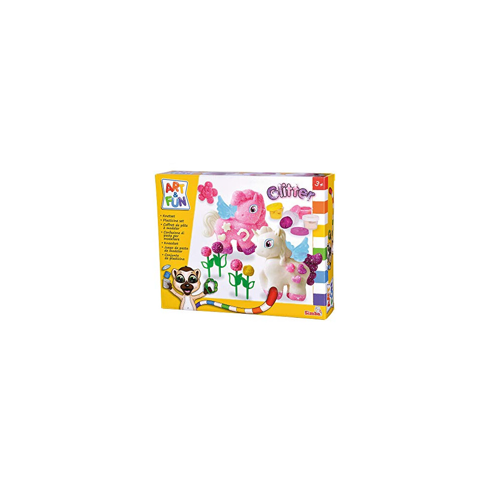 Simba 106326016 Art And Fun Unicorn Kneading Set