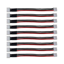 10pcs 2s 7.4v Lipo Battery Balance Lead Extension Cable,150MM/5.9 Inch RC Lipo Balance Extension Lead JST-XH Balance Connector