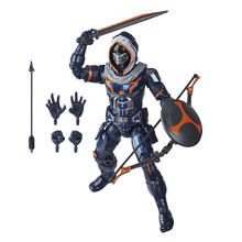 Figurine d'action Taskmaster 15 cm Marvel Hasbro Legends avec 5 accessoires, design premium, dès 4 ans