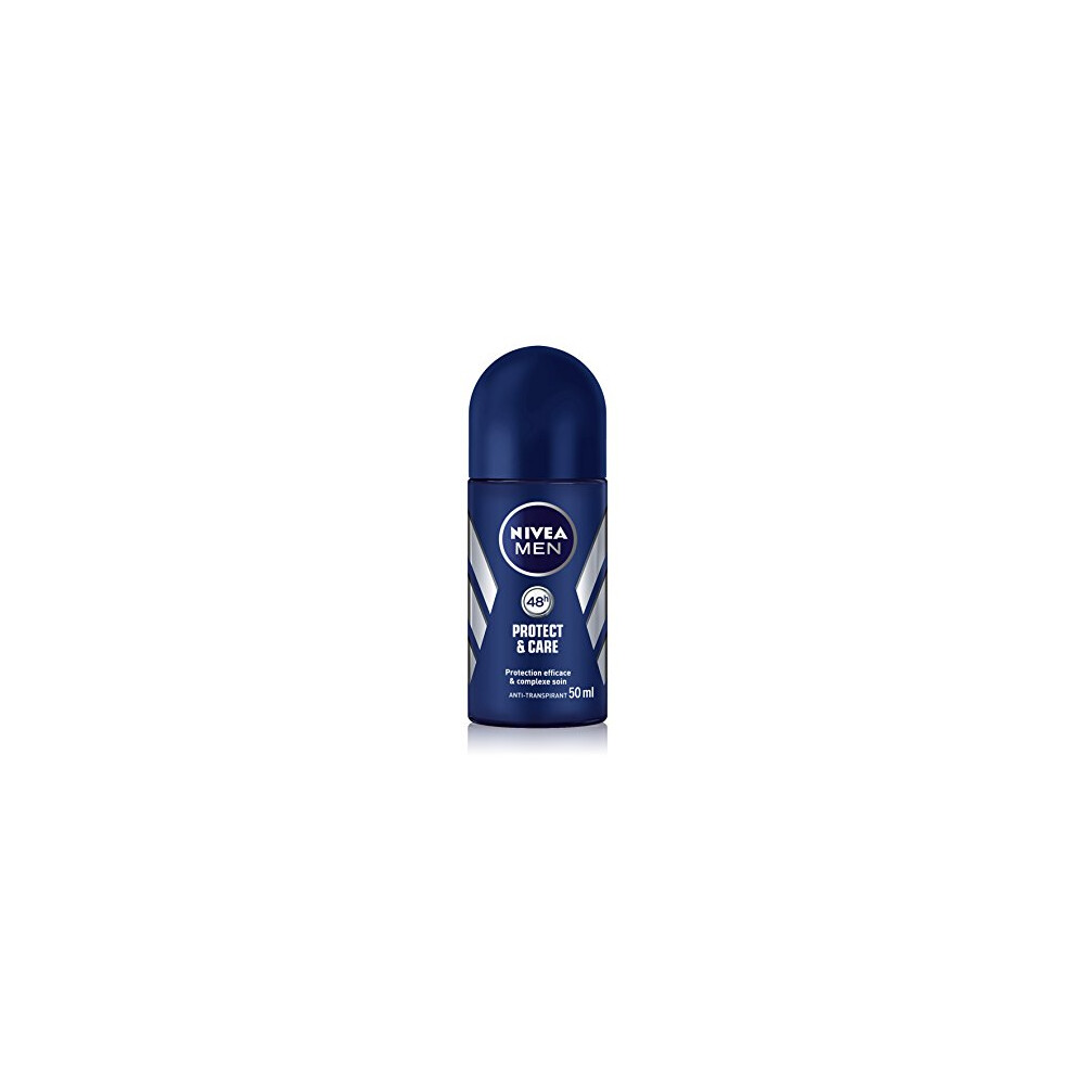 Nivea Protect&Care Roll-On Deodorant 50 Ml - Pack Of 2