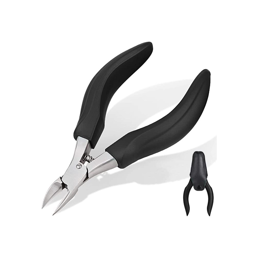 Ronavo Toenail Clipper For Ingrown Or Thick Toenails- Toenails Trimmer And Professional Podiatrist Toenail Nipper - Best Nail Clipper & Pedicure Tool For