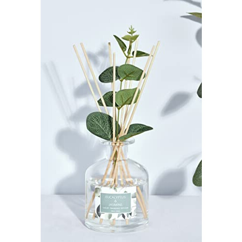 Botanical Reed Diffuser - Eucalyptus & Jasmine - 150ml 2