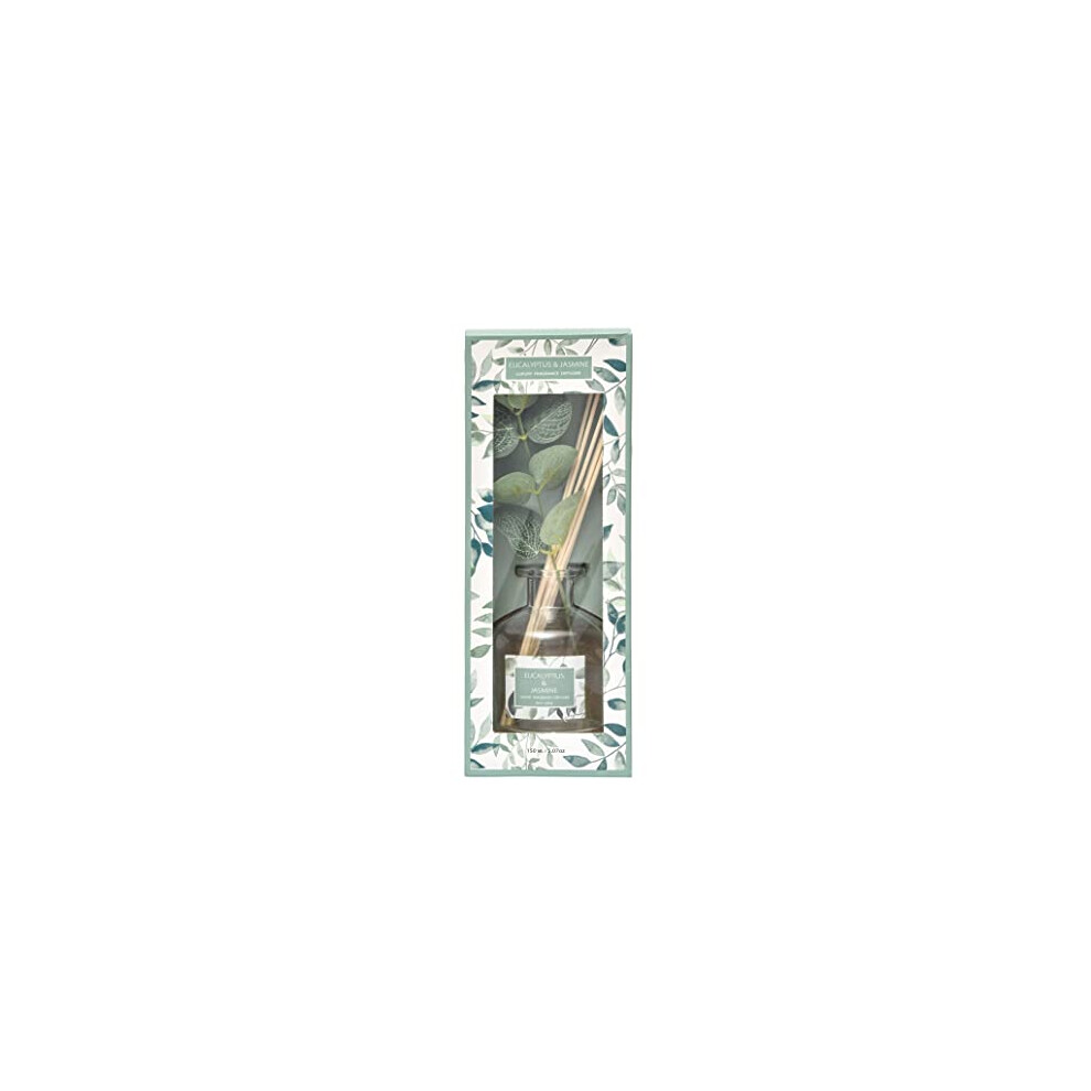 Sleepdown Botanical Reed Diffuser - Eucalyptus & Jasmine - 150Ml