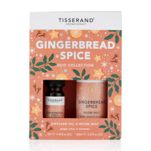 - Gingerbread Spice Diffuser Oil and Room Mist Duo Kit - Ginger, Clove and Cinnamon - 100% Natural Pure Essential Oils