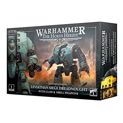 Games Workshop Games Workshop Leviathan Dreadnought d'Assedio con Armi a Tenaglia e Trapano