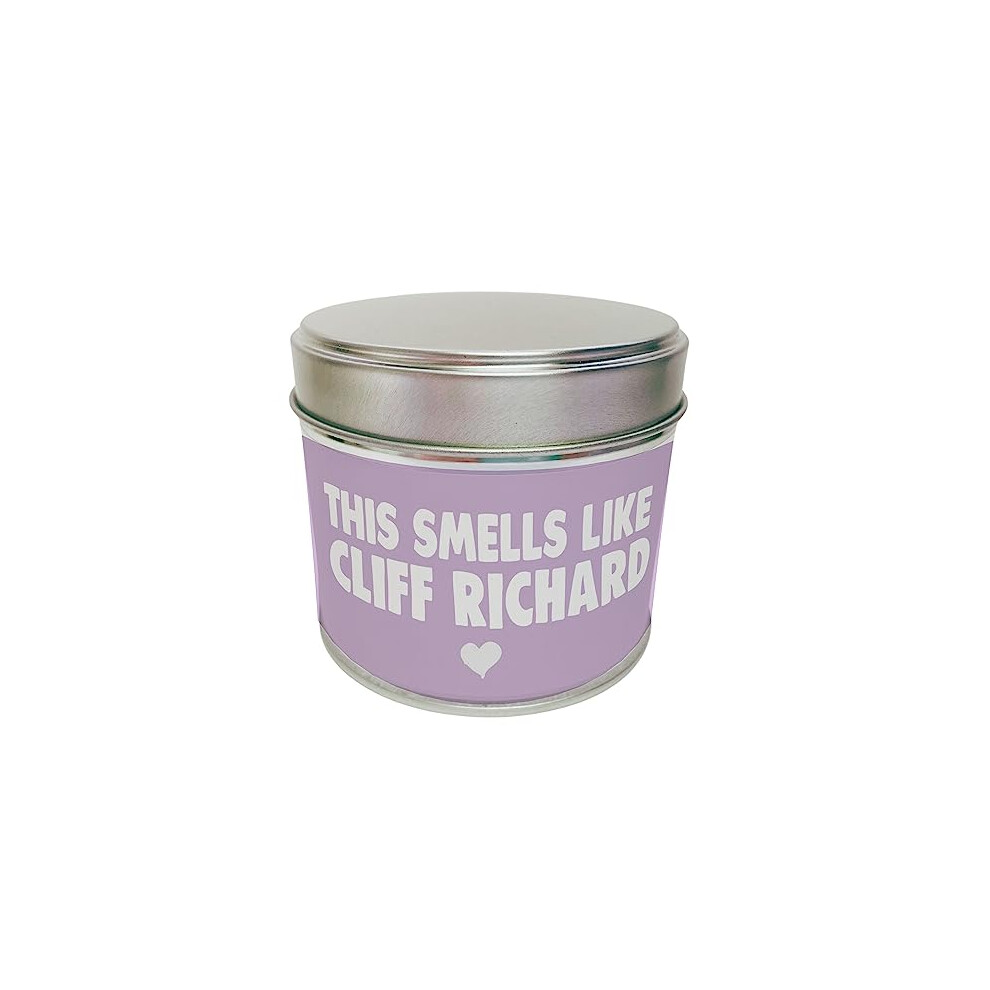 Cliff Richard Candle, Smells Like Cliff Richard, Cliff Richard Gift, Cliff Richard Birthday Candle, Soy Wax Candle, Cliff Richard