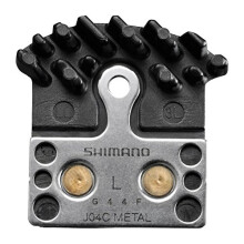 J04C Metal Disc Brake Pad with Cooling Fins (1 Pair)