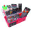 Fladen Fishing - Junior River Loaded Coarse Terminal Tackle Box Set - Ideal Bits & Pieces Starter Accessory Set For Kids - PINK or GREEN 2 Tray Cantilever 1
