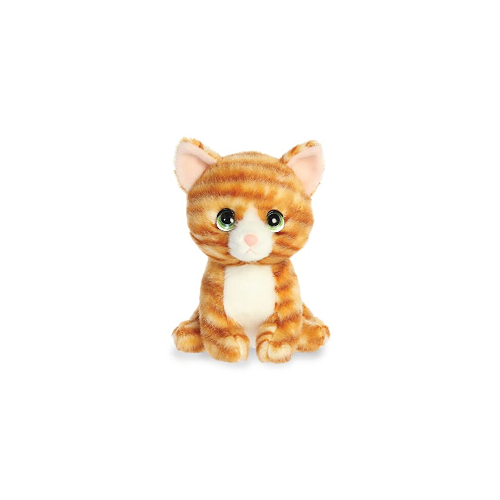 Aurora, 33752, Petites Nacho Orange Tabby Cat, 7In, Soft Toy