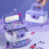 (Purple) Kids Washable Makeup Beauty Kit 2
