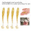 Fish Bait, 150PCS 5cm Soft Plastic Fishing Lures T-Tail Grub Worm Baits Fish Tackle Accessory for Saltwater Freshwater Fishing (#2) 5