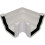 90 Angle - External RAN2 for 110mm Niagara Ogee System (White) 1