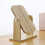 360 Degree Rotatable Tabletop Makeup Mirror Wooden Desktop Mirror with Stand High Clear Rectangular Mirror Free Standing 4