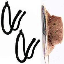 Cowboy Hat Rack Hat Holder Hat Organizer Hat Display Hat Hooks Hat Storage Hat Wall Mount - Easy to Install - Screws Included - Easily Adjustable -