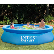 Easy Set Up 10 Foot x 30 Inch Pool, Blue