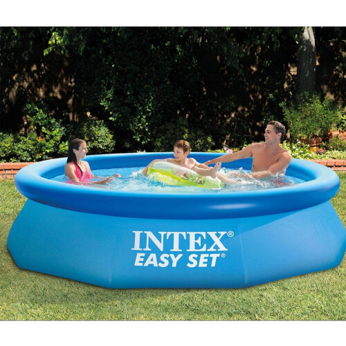 Easy Set Up 10 Foot x 30 Inch Pool, Blue