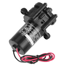 12V Water Pump, ZC-A210 Mini Self Priming Diaphragm Pump Low Power Consumption DC Gear Water Pump for Intelligent Toilet, Medical Equipment, Caravan