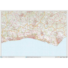 Brighton - BN - Postcode Wall Map - Paper