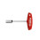 Wiha Socket Wrench with T-Handle 338 in Various Sizes, 338100 1