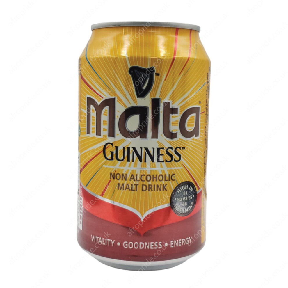 (pack 12) Malta Gunness Non Alcoholic Malt Drink 330