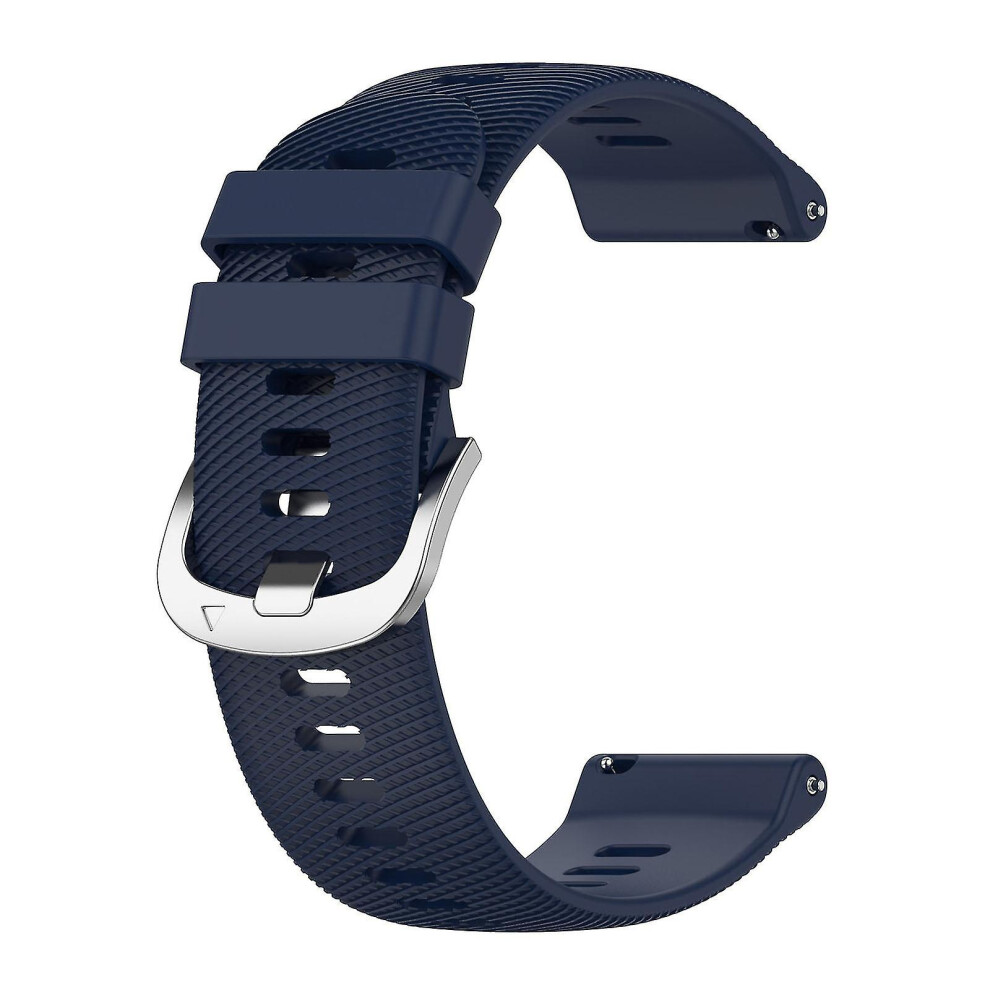 (Midnight ) Soft Silicone Watchband Replacement Watch Band Strap 22Mm For Vivoactive 4 Blue 5413368245023