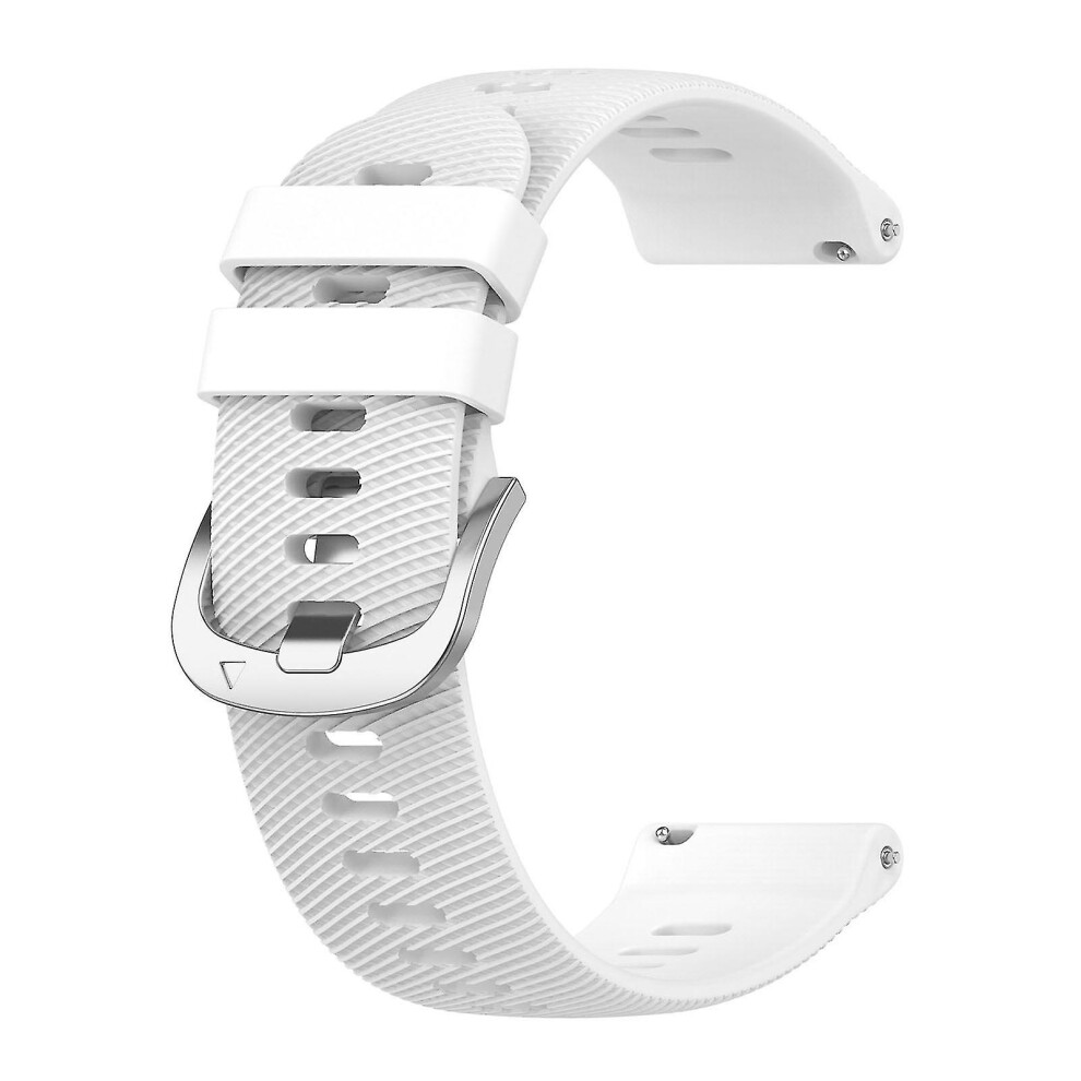 (White) Soft Silicone Watchband Replacement Watch Band Strap 22Mm For Vivoactive 4 White 5413368245122