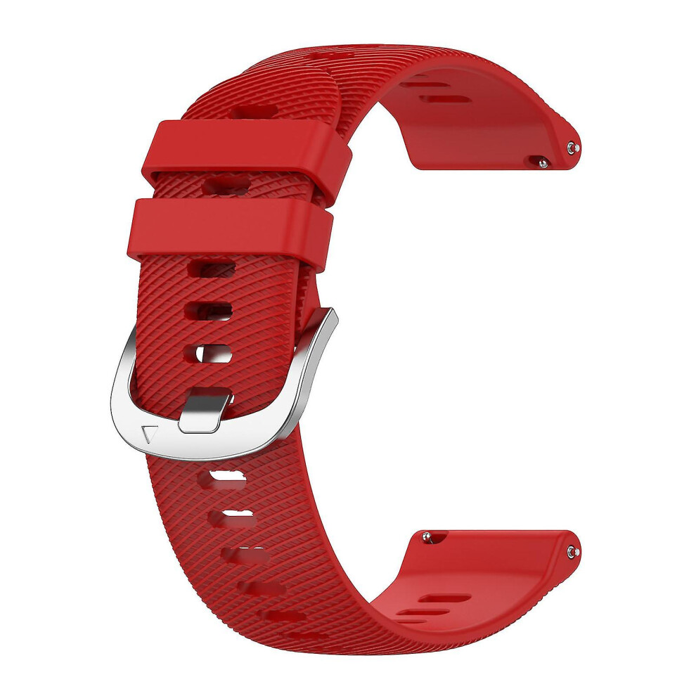 (Red) Soft Silicone Watchband Replacement Watch Band Strap 22Mm For Vivoactive 4 Red 5413368245139