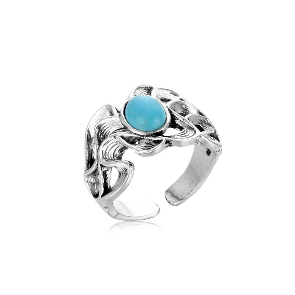 Bead style men's ring adjustable ring jewelry