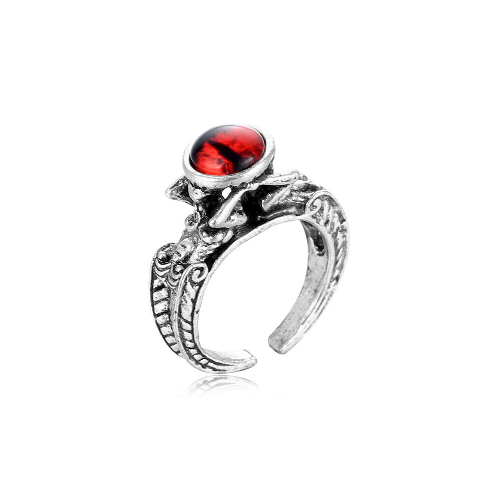 Hawkeye style men's ring adjustable ring jewelry