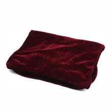 (red) Piano Stool Cover, Dustproof Piano Stool Cover Washable Soft Border Four Corners Decorative Protective Cover Cloth