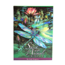 (Spirit Of The Animals) English Tarot Copper Sheet Paper Board Games Interesting And Interactive Toys