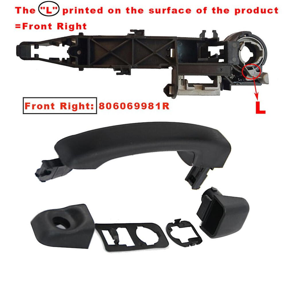 (1 Set Right) 806067794R 806073022R 806079208R 806076452R 806069981R For Renault Master 3 Vauxhall Movano Mk2 Left Right Door Handle 5413368254827