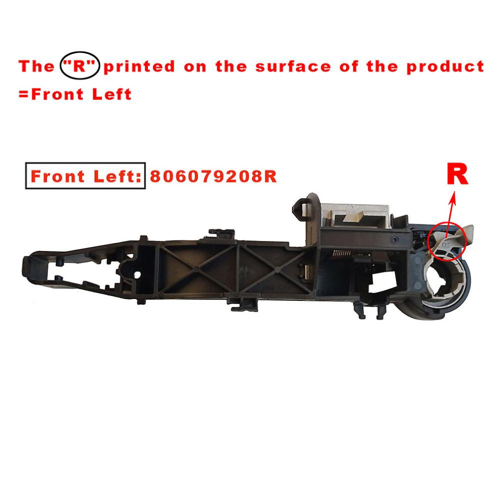 (Left Support) 806067794R 806073022R 806079208R 806076452R 806069981R For Renault Master 3 Vauxhall Movano Mk2 Left Right Door Handle 5413368254858
