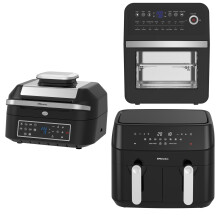 Emtronics Air Fryer Set - 6.3L, 9L & 12L Kitchen Set