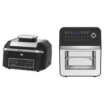 Emtronics Air Fryer 6.3 & White 12 Litre Kitchen Set