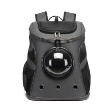 (Grey) Breathable Cat Backpack Carrier, Spacious Bubble Pet Backpack For Travel And Hiking