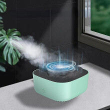 (Blue) Direct Suction SMokeLeSS AShtray 360 Degree Surround Air Purifier AutoMatic Shut-down 600Mah AShtray