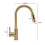 Living And Home (Gold) Modern Single Handle Kitchen Faucet 5