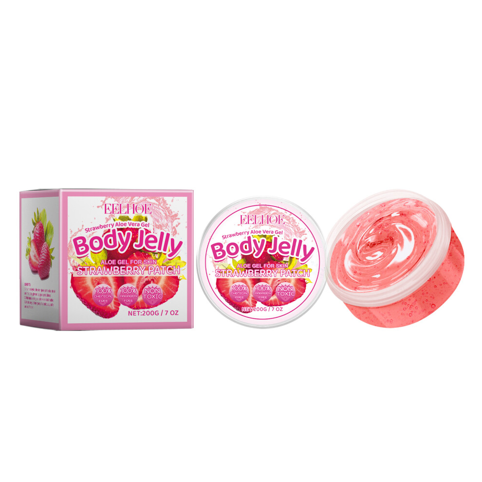 Yetp Star (200G) Strawberry Jelly Gel Moisturizing Refreshing Body Care Gel