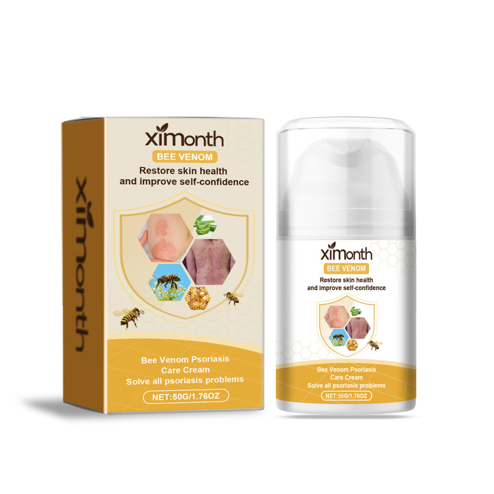Yetp Star Cream (50G) Bee Venom Psoriasis Repairs Skin Itching, Redness, Swelling And Relieves Itching External Care